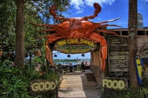 The Crab Shack 
Where the Elite Eat In Their Bare Feet
Tybee Island