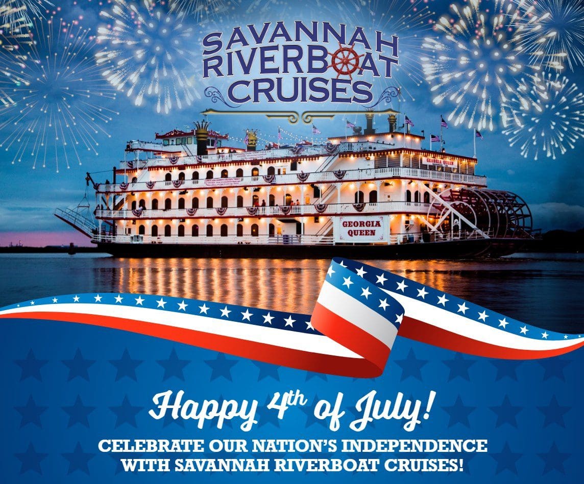 savannah riverboat cruise fourth of july